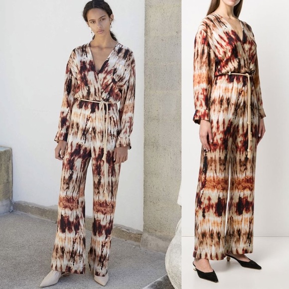 Nanushka Multicolor Tie-Dye Jumpsuit NWT - Picture 6 of 15